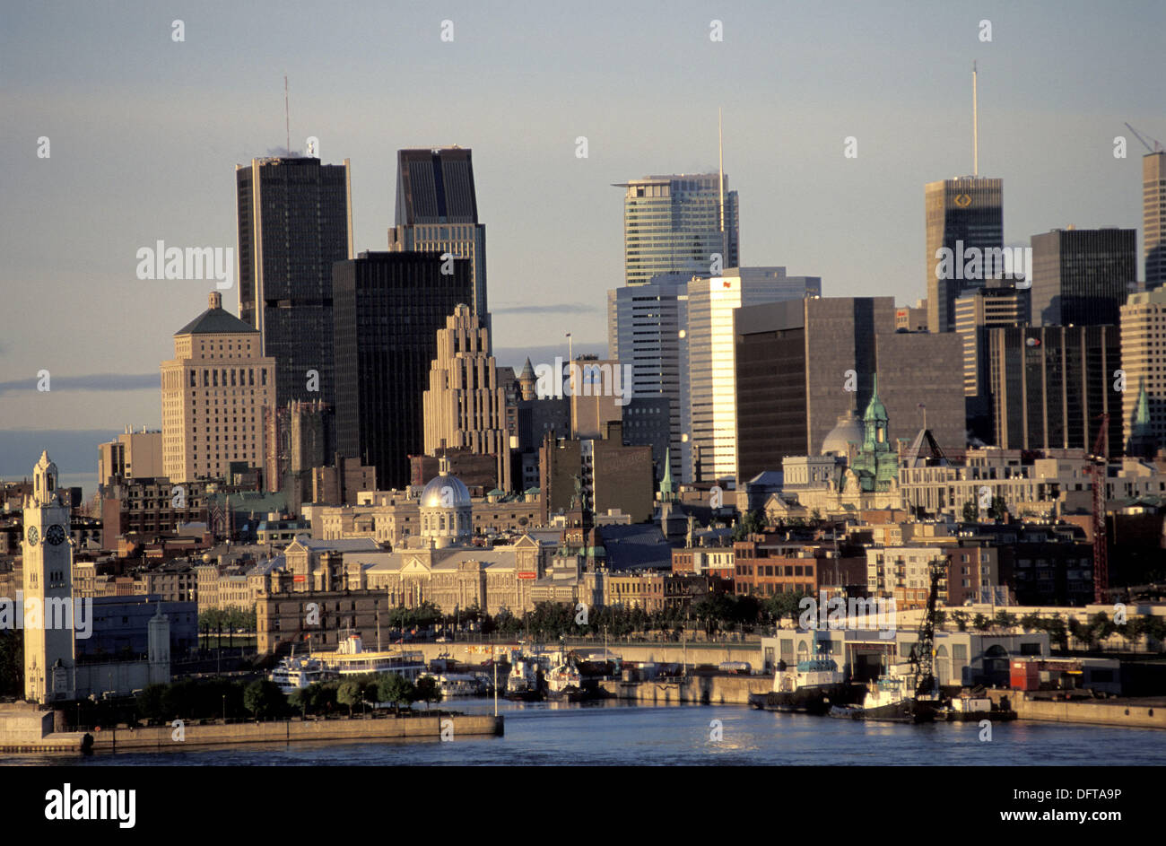 Downtown Montreal, Quebec, Canada Stock Photo Alamy