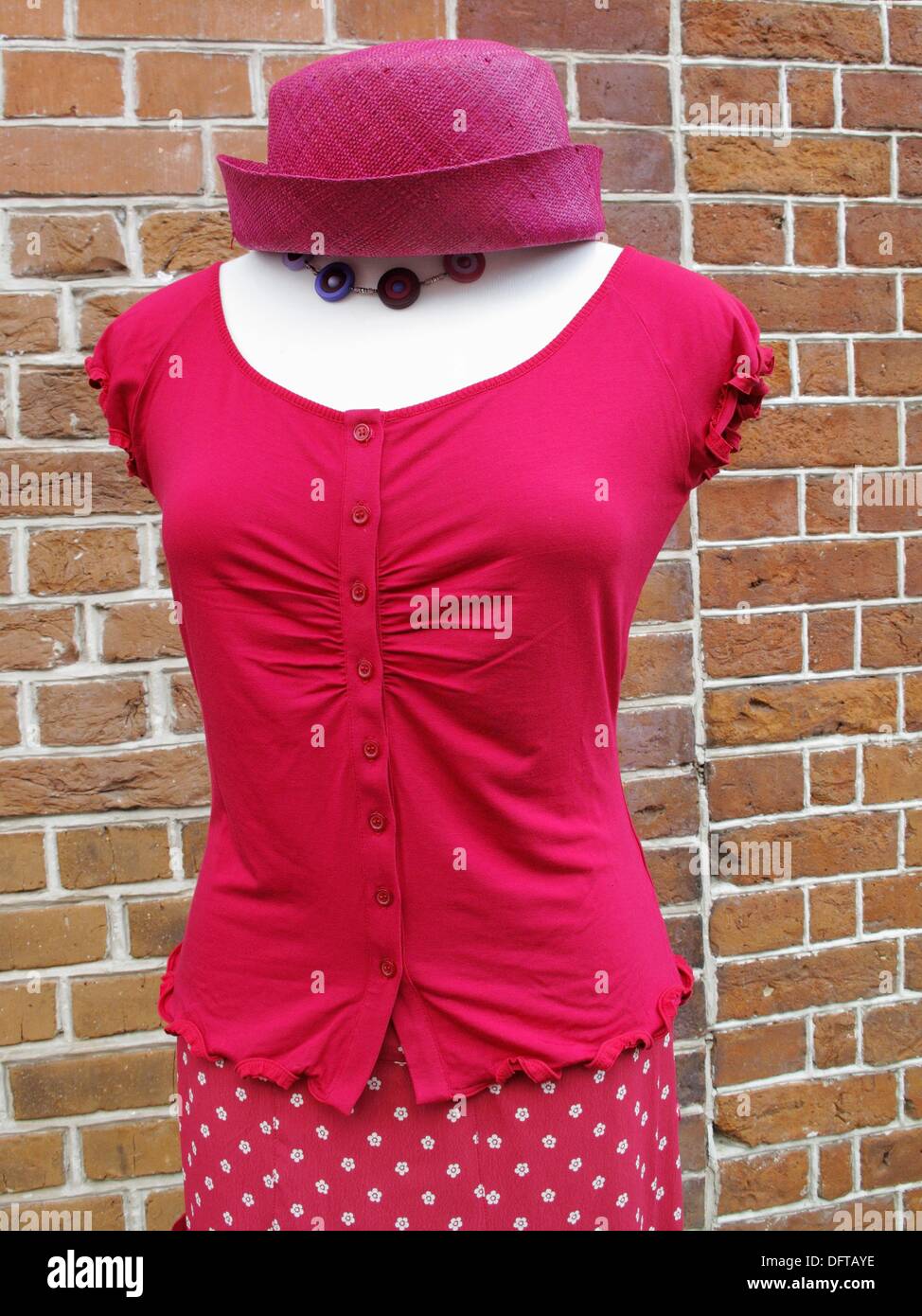 Female mannequin with no head in his dress Stock Photo Alamy