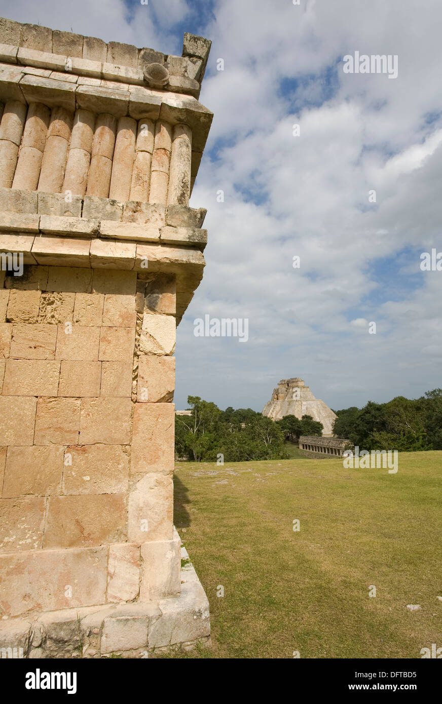 Mexico uxmal house of the turtles hires stock photography and images