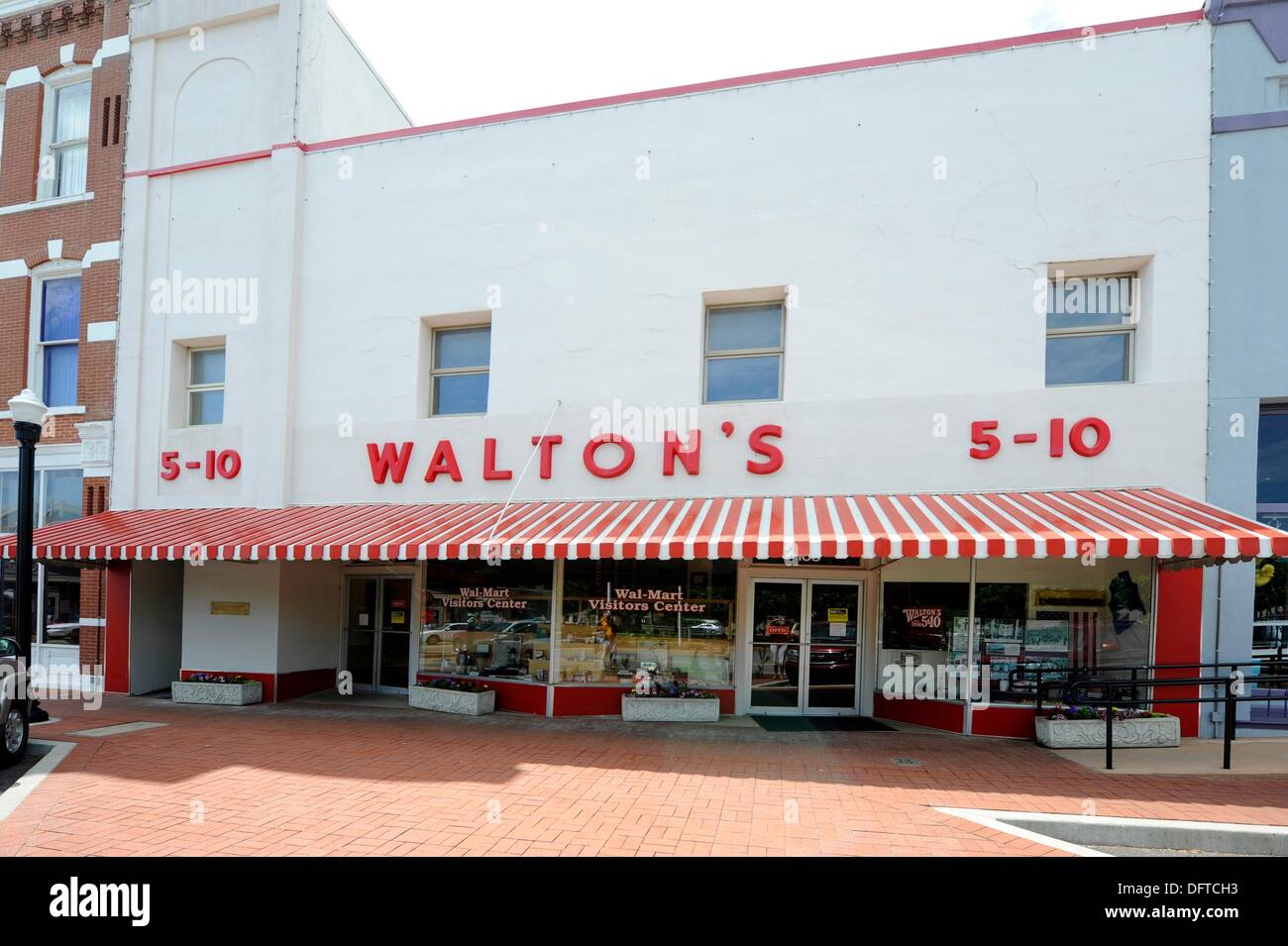 Walmart Visitors Center Walton 5 and 10 Bentonville Arkansas Stock