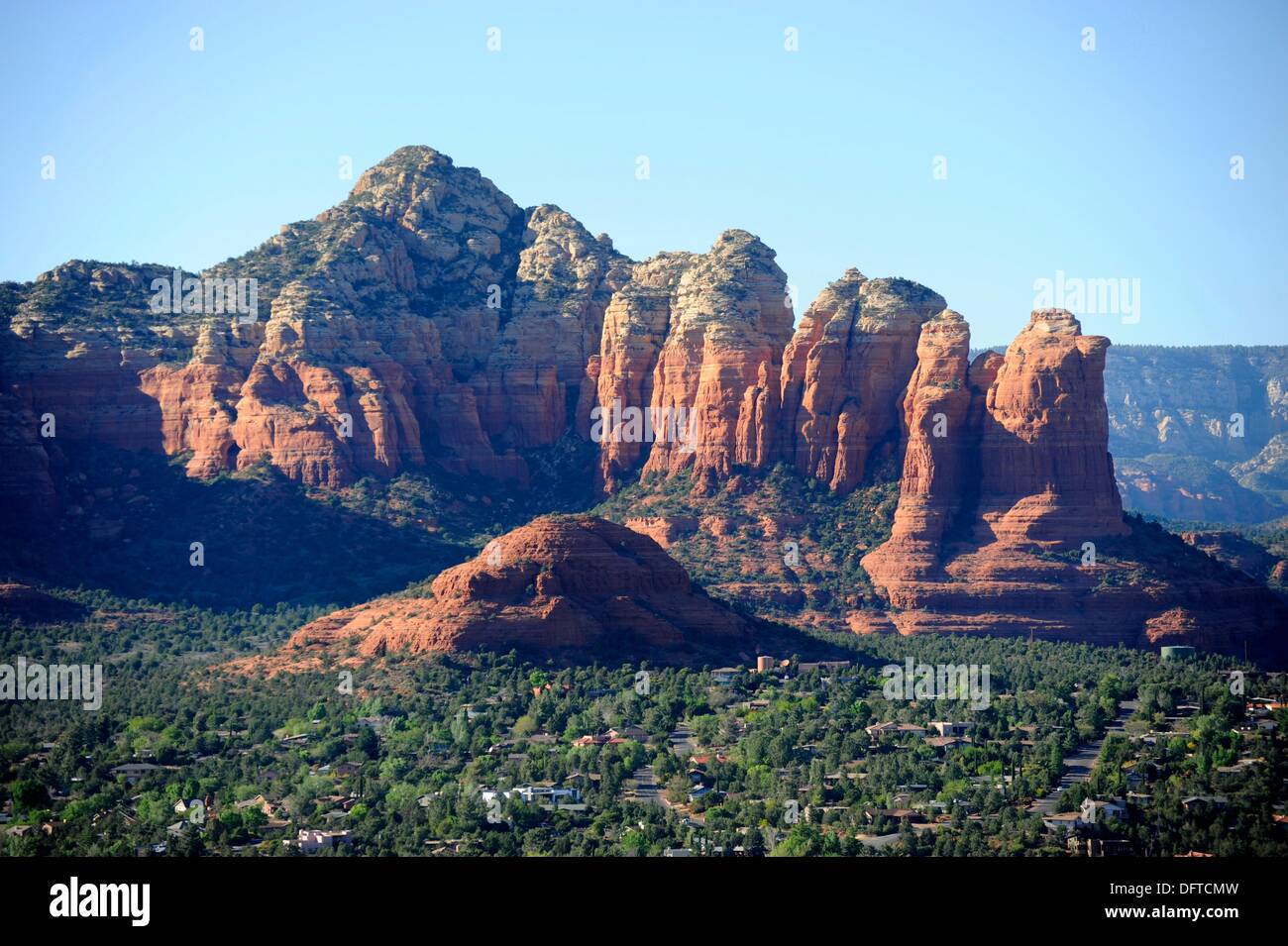Famous View of Sedona Arizona from airport Stock Photo Alamy