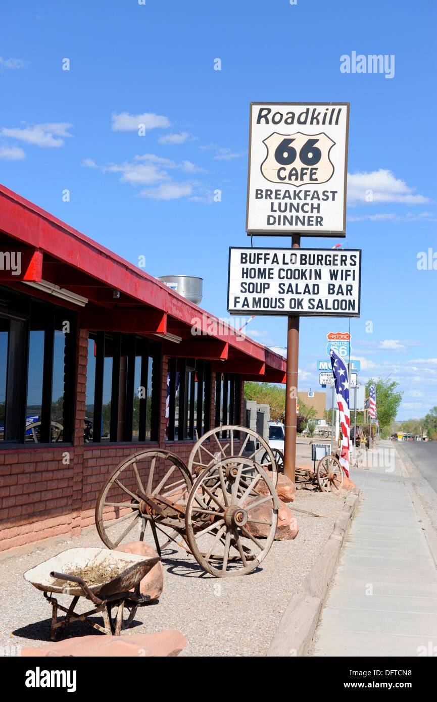 Roadkill cafe seligman hires stock photography and images Alamy