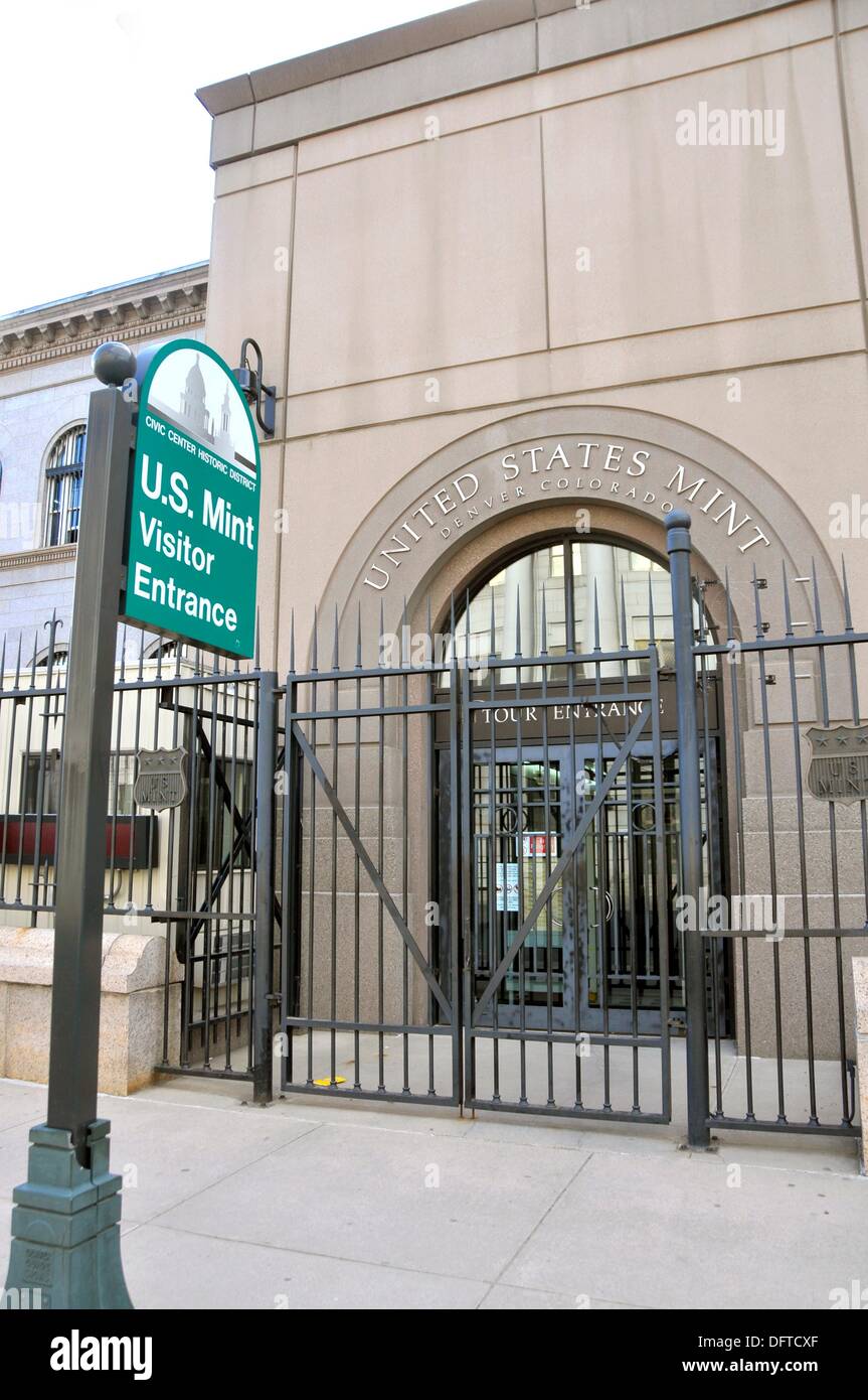 US Denver Mint Colorado Stock Photo Alamy