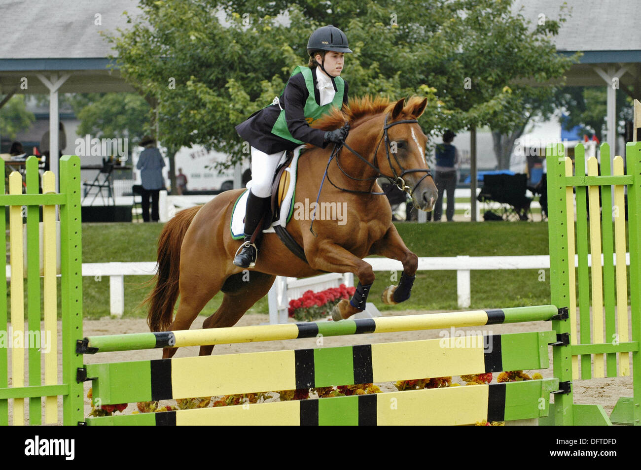 Equestrian event held at Kentucky Horse Park Lexington KY Stock Photo