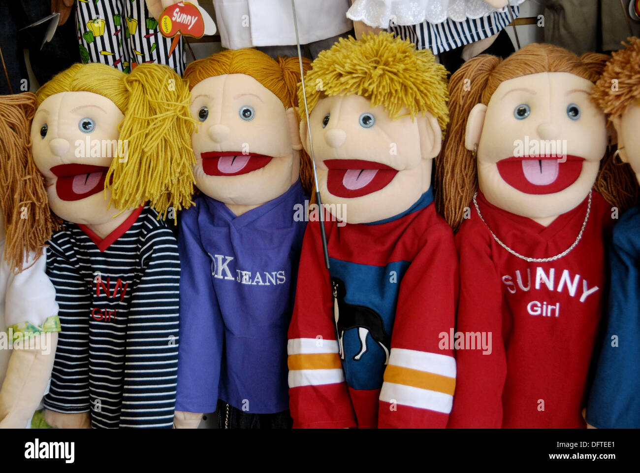 Doll Display in Old Town Area at Kissimmee. Orlando Disney Theme Park