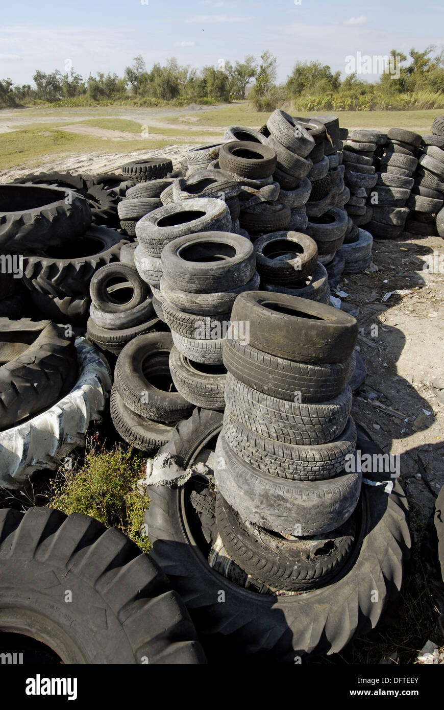 Reduce Reuse Recycle Landfill Stock Photo Alamy