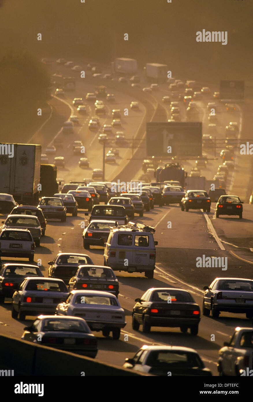 Atlanta traffic jam hires stock photography and images Alamy