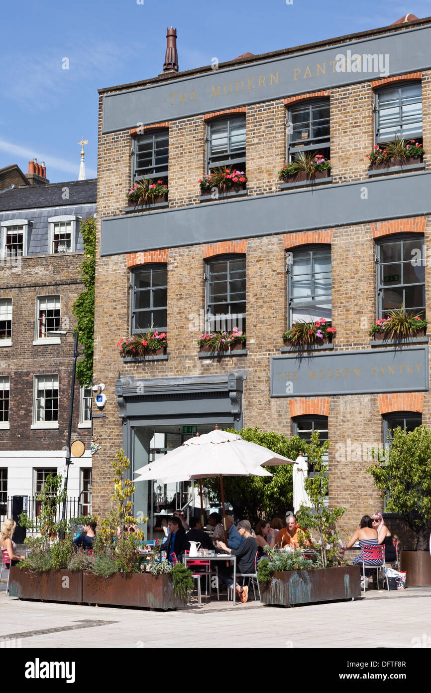 The Modern Pantry Cafe Clerkenwell London England Stock Photo