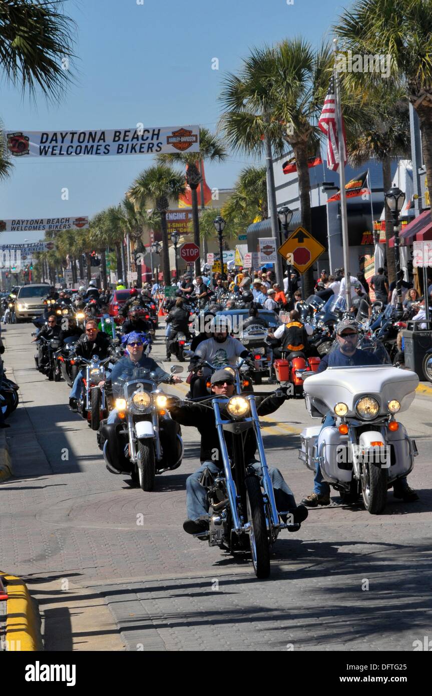 Daytona Beach Florida Motorcycle Bike Week Festival Daytona Bike Week