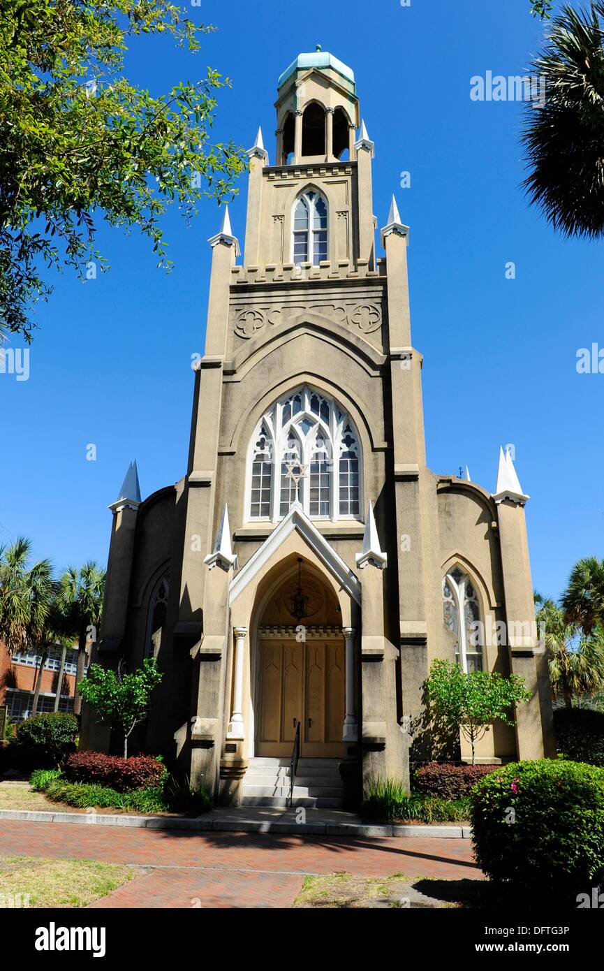 Congregation Mickve Israel 1793 church in historic Savannah GA