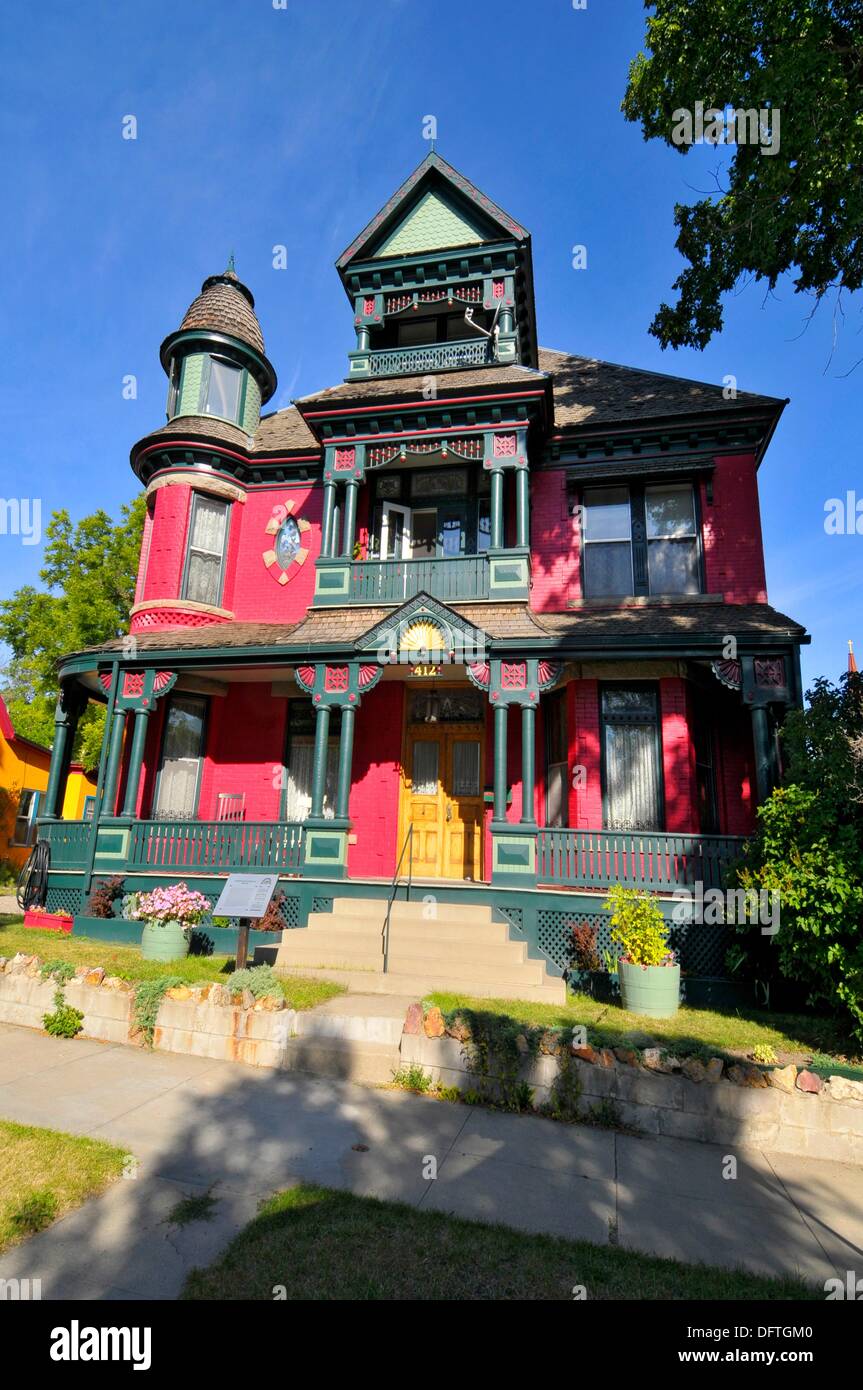 Historic Morris Silverman House Helena Montana MT US Stock Photo Alamy
