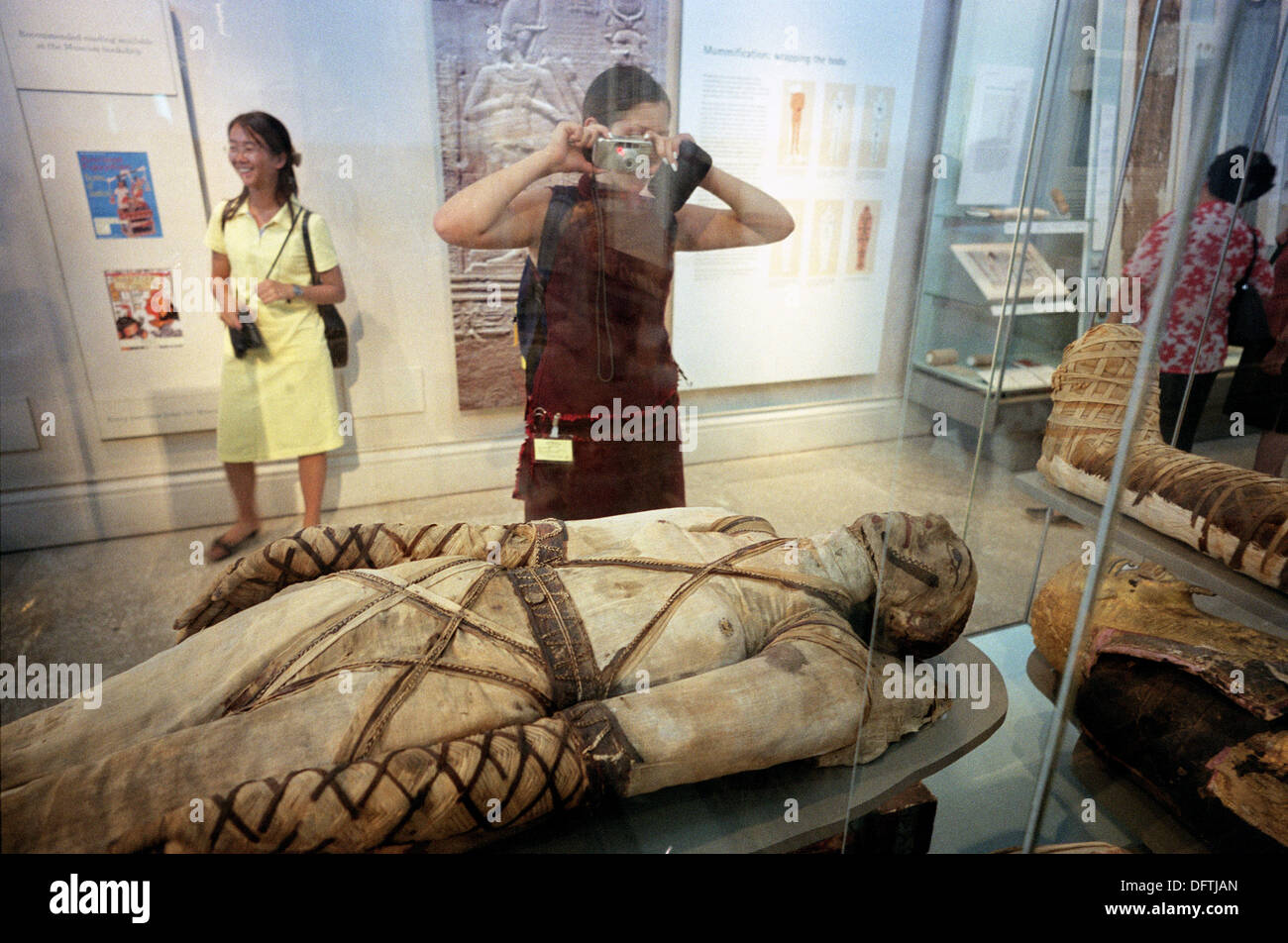 Mummy. British Museum. London. England Stock Photo Alamy