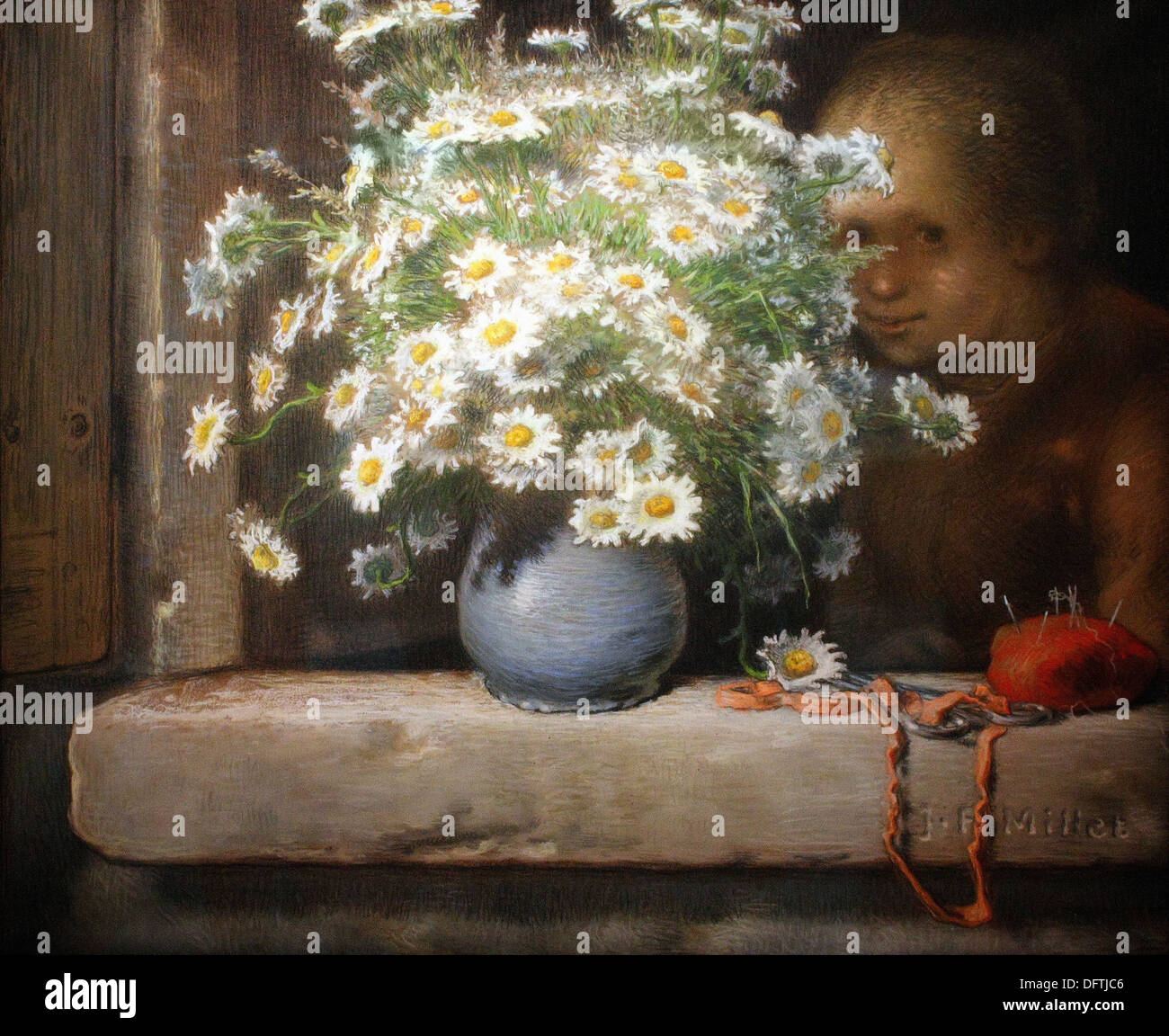 JeanFrançois Millet The bouquet of daisies circa 1871 Orsay