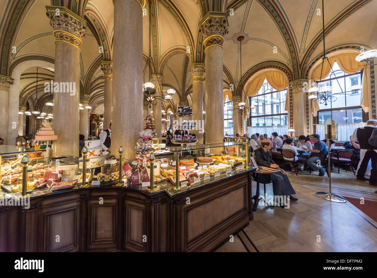 Cafe Central, Vienna, Vienna State, Austria Stock Photo
