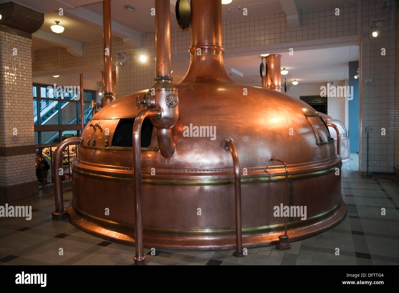 Copper beer brewing tanks hires stock photography and images Alamy