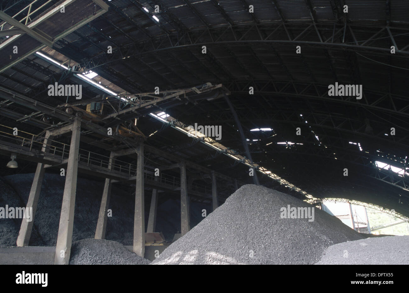 Iron and Steel industry. Mexico. Stock Photo
