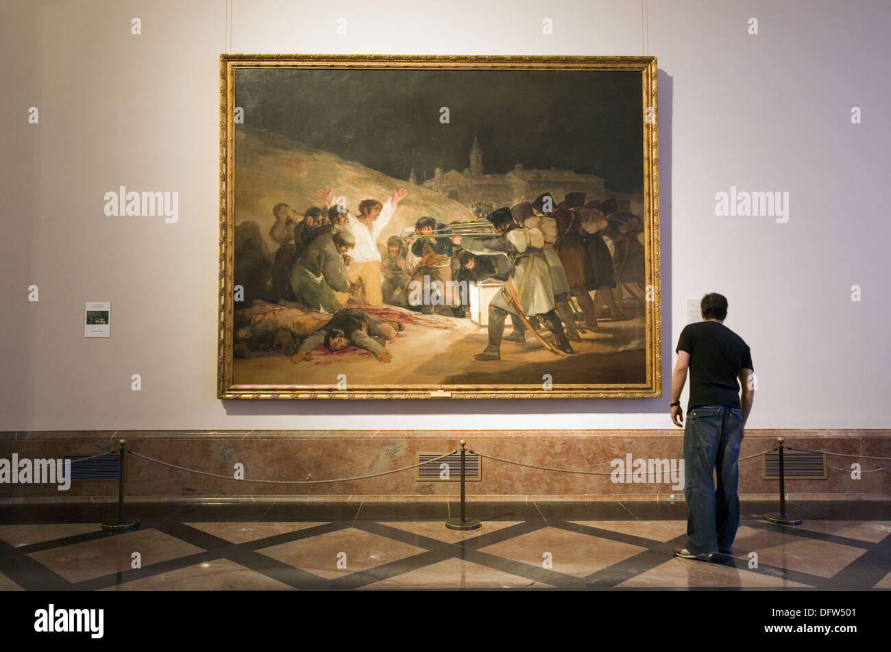 Spain. Madrid. Prado museum. Goya Stock Photo - Alamy