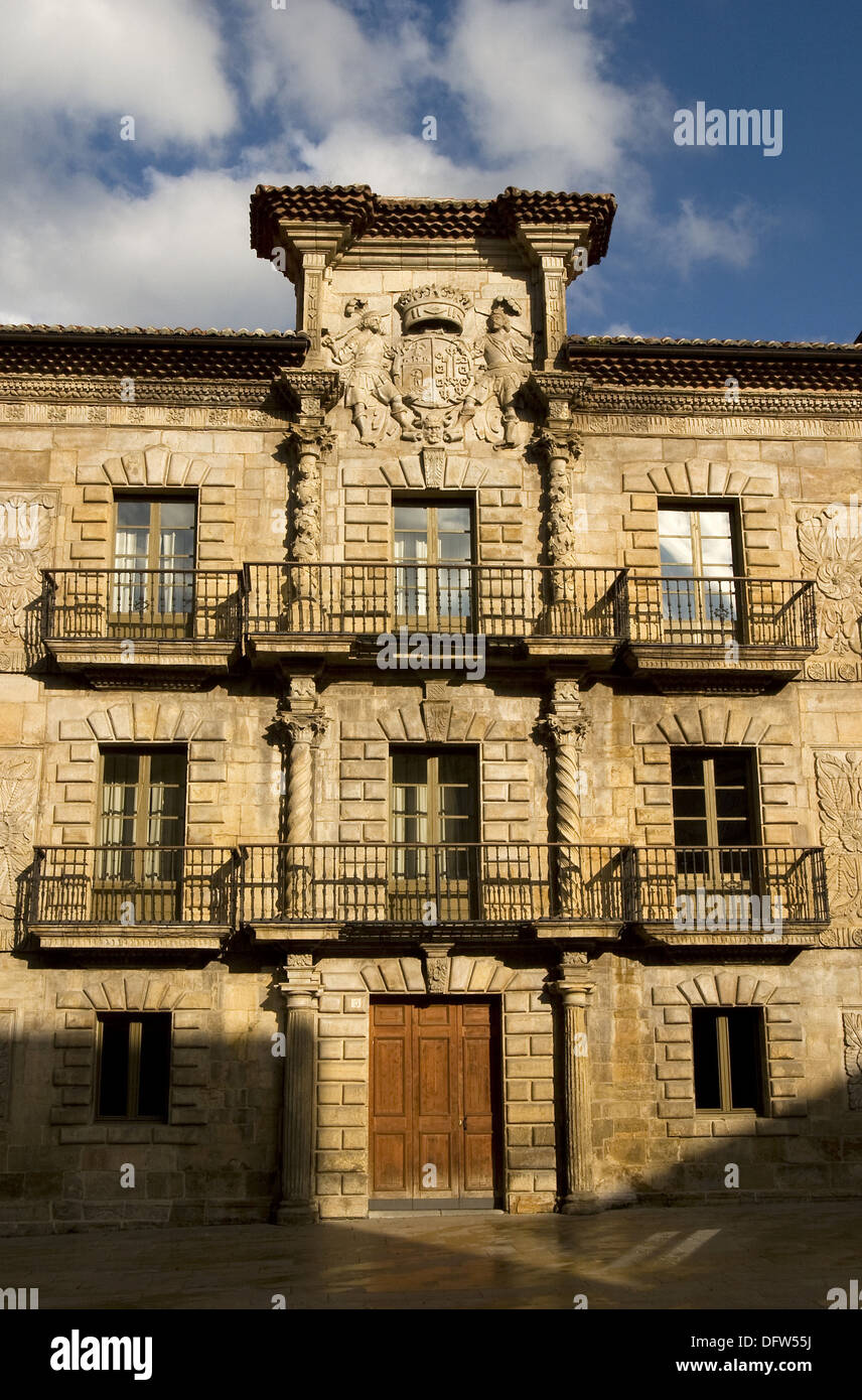 Palacio de Camposagrado 17th century, Aviles, Asturias, Spain Stock