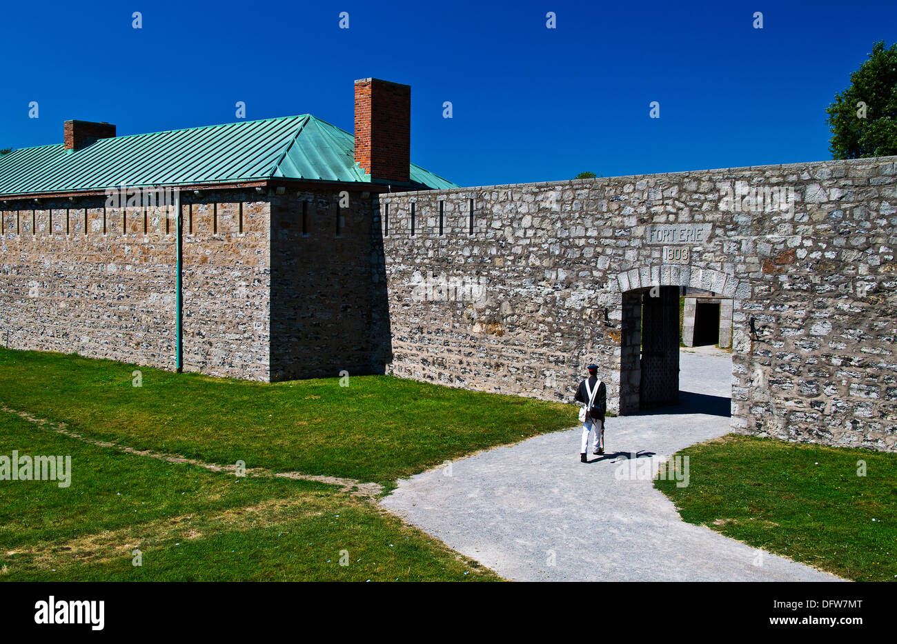 Fort Erie Front Gate Fort Erie Ontario Canada Stock Photo Alamy