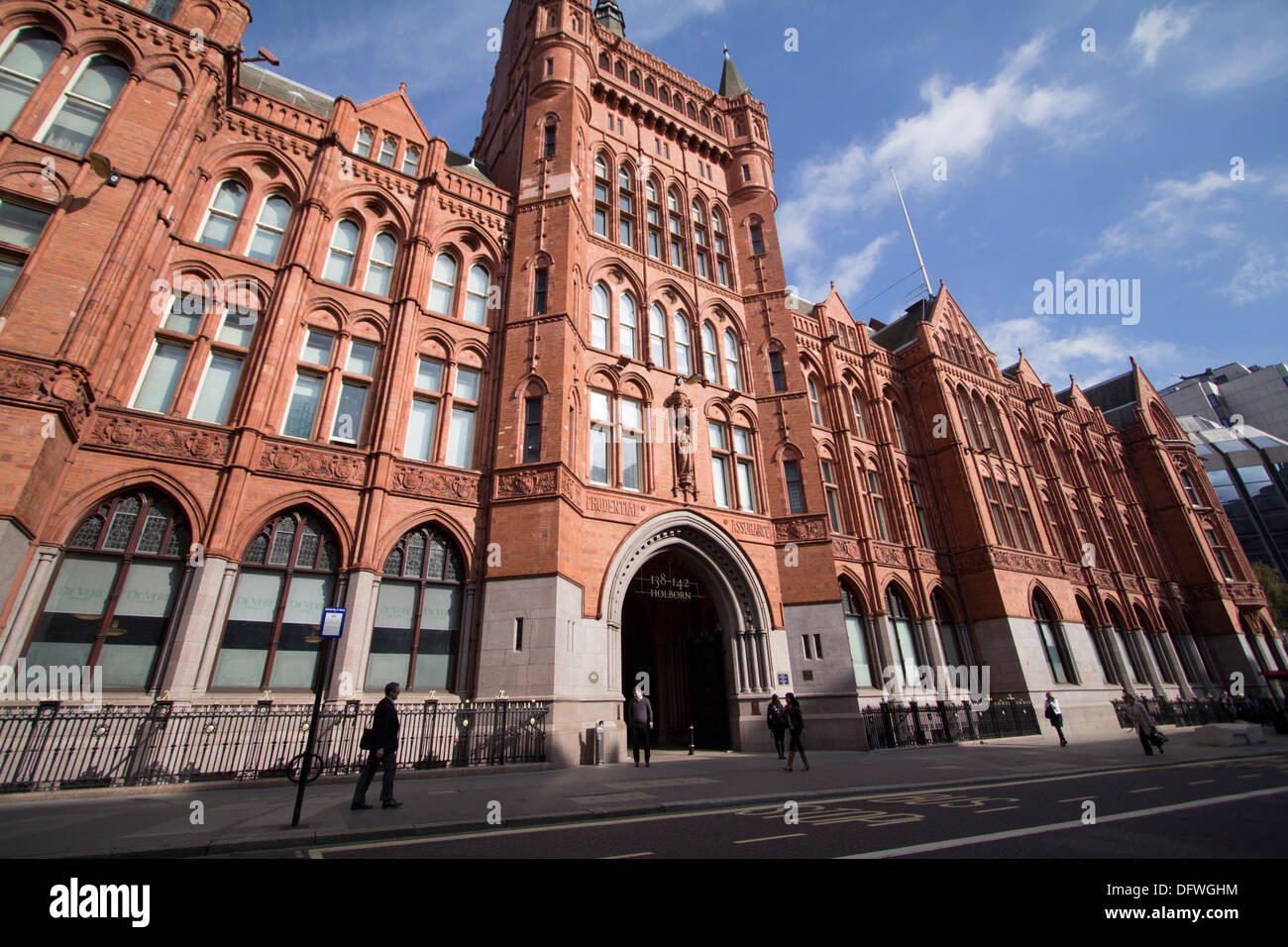 Holborn Bars, also known as the Prudential Assurance Building, Holborn bars headquarters of Prudential insurance central London Stock Photo