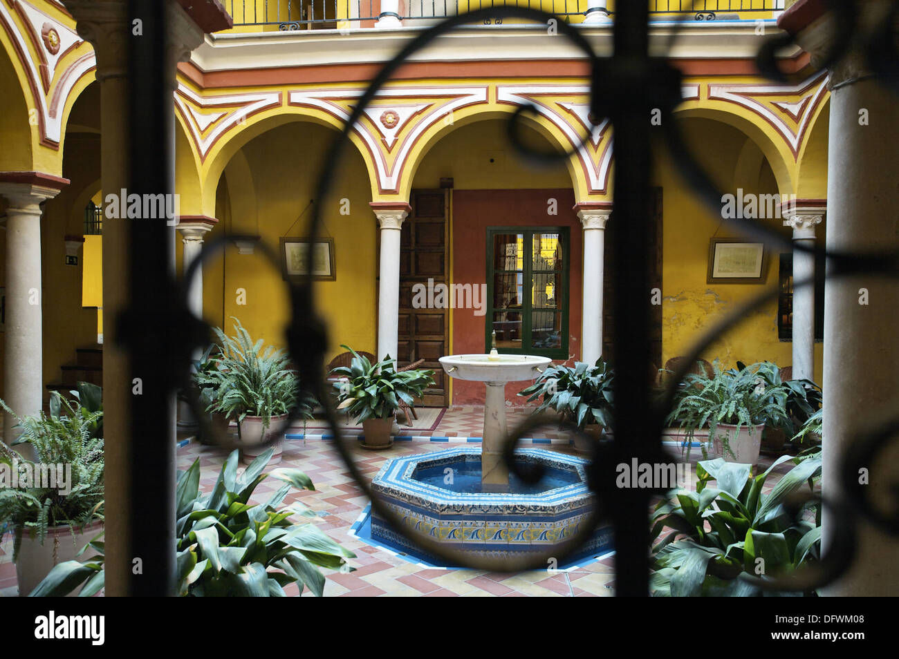 Hotel Casas de la Juderia. Seville. Andalucia. Spain Stock Photo - Alamy