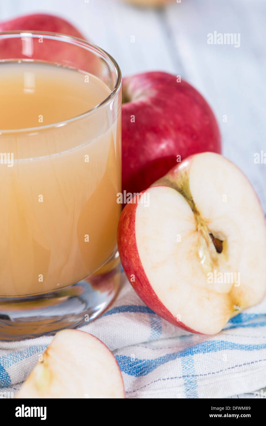 glass-with-fresh-apple-juice-and-fruits-stock-photo-alamy