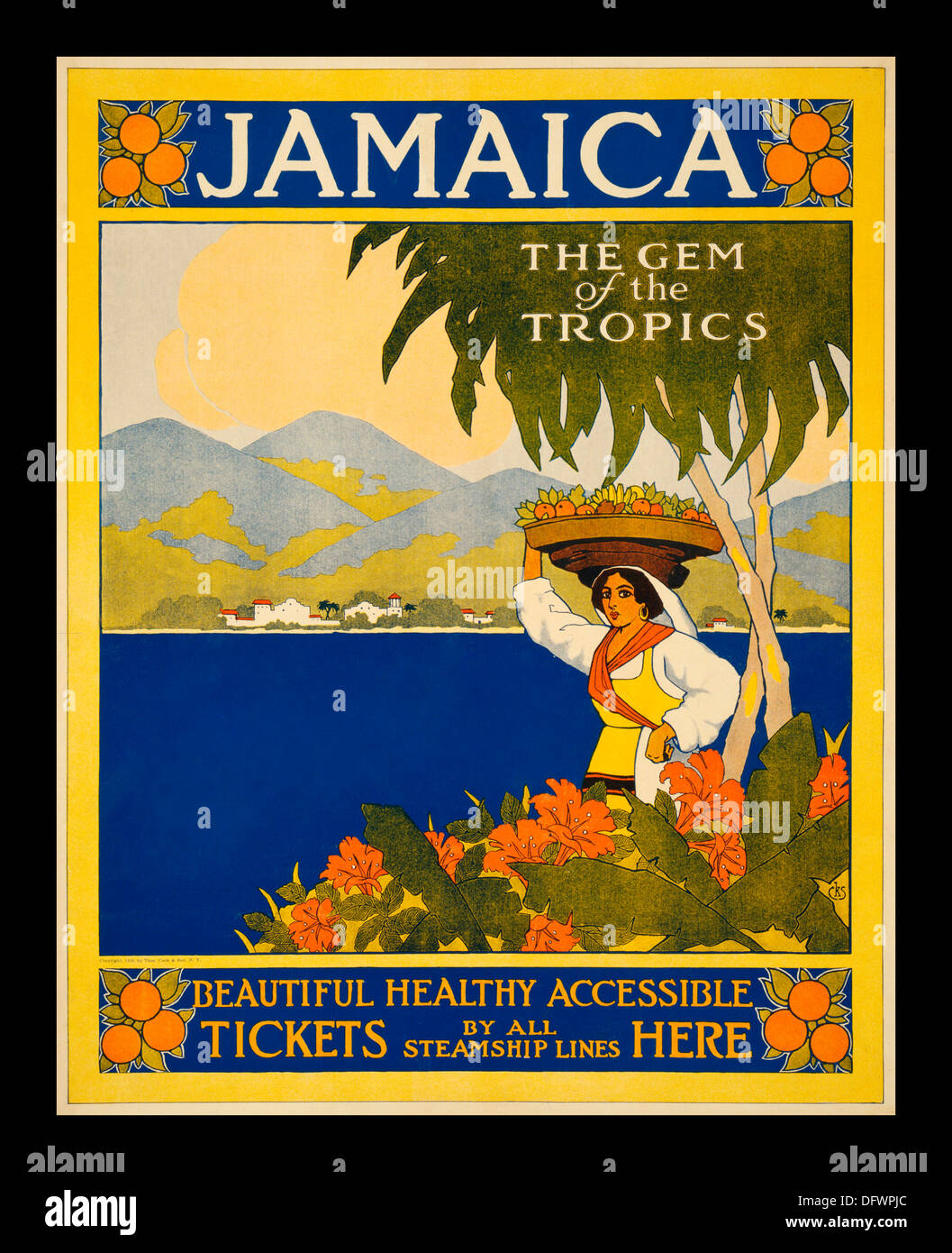 Height 20 Inches Width 16 Inches Wall Decor Art Print Vintage Travel