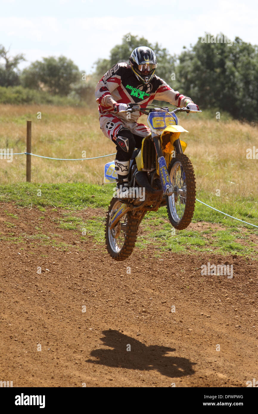 amca Oakham motocross club 18th August 2013 Stock Photo