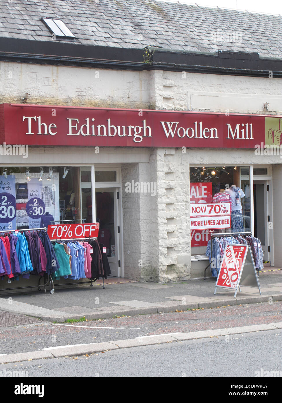 The Edinburgh Woollen Mill, Moffat Branch, Dumfries and Galloway