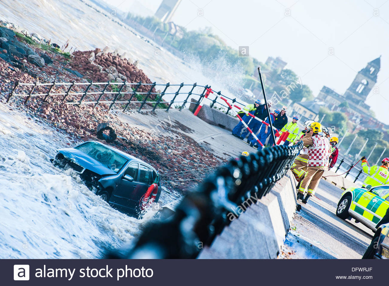 Egremont Promenade Wallasey Wirral Uk Stock Photos & Egremont Promenade