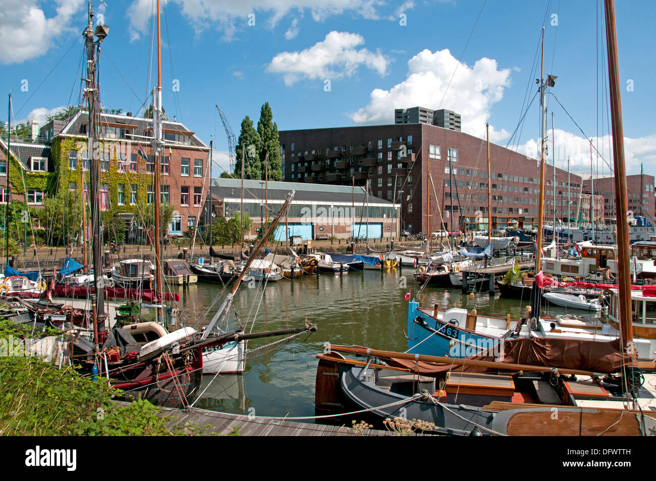 Amsterdam ( Zeeburg -- Java -  KNSM  - Eiland ) Netherlands Dutch modern city town Stock Photo