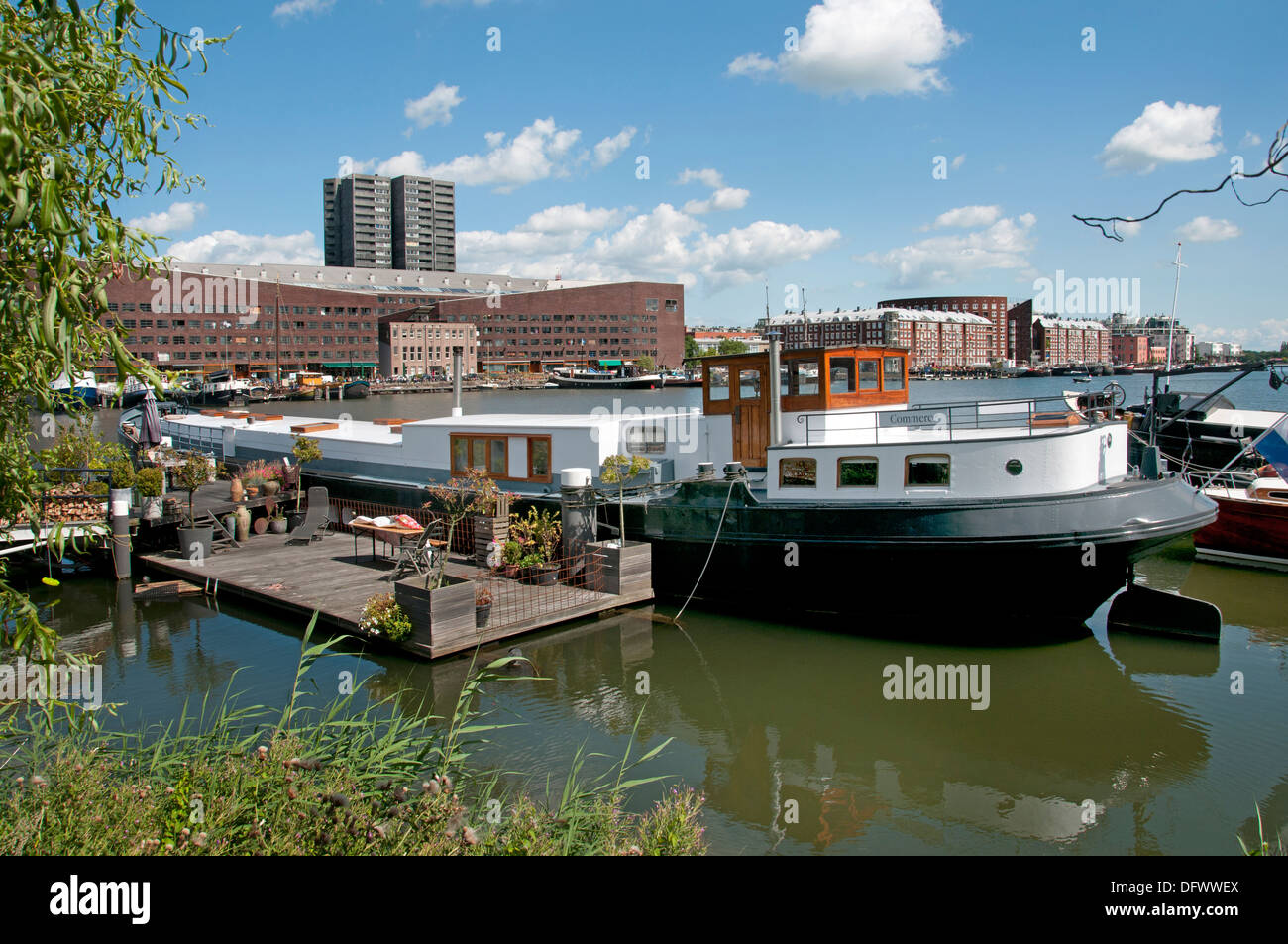 Amsterdam ( Zeeburg -- Java -  KNSM  - Eiland ) Netherlands Dutch modern city town Stock Photo