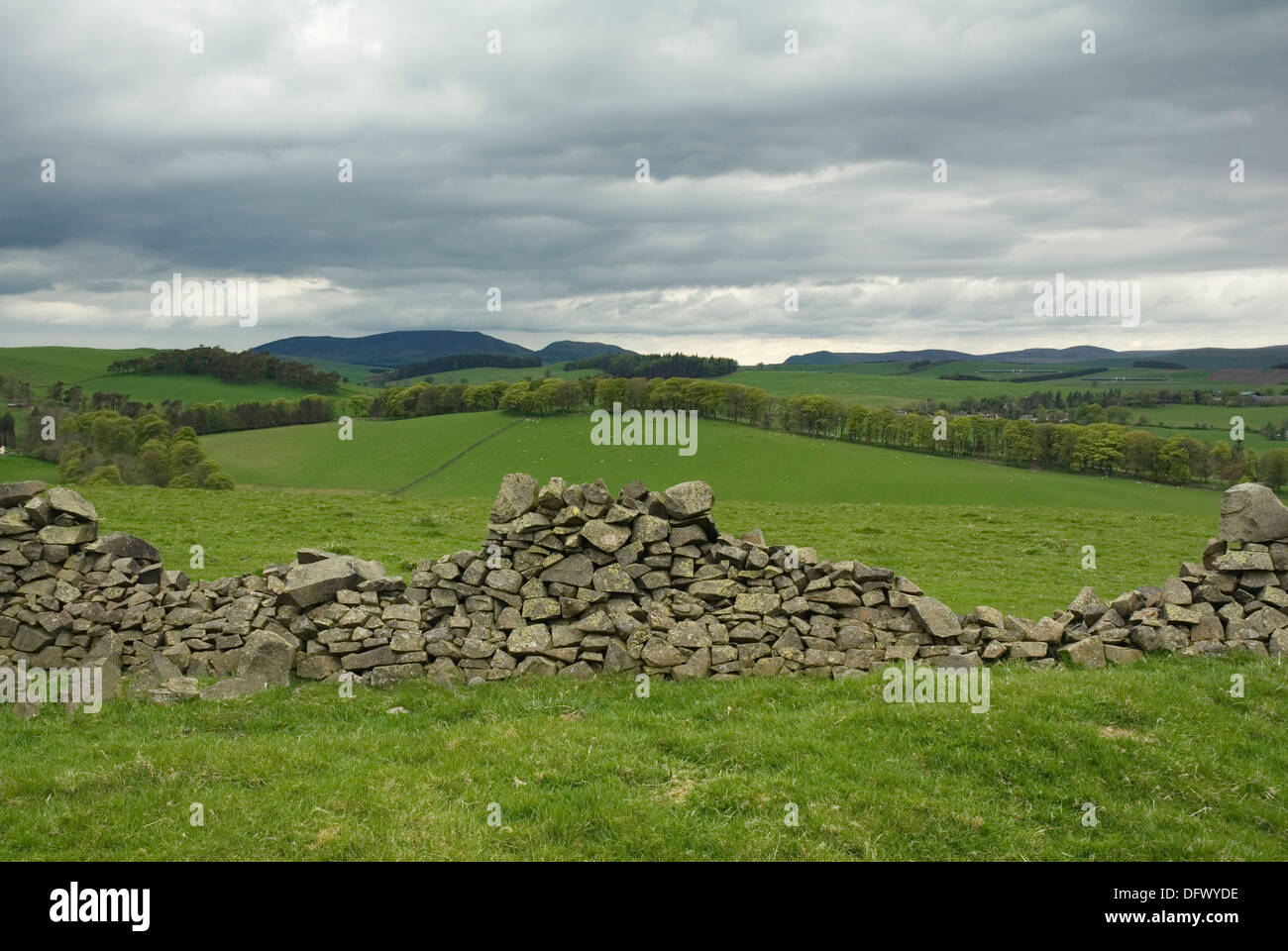 Old Newlands, West Linton, Scottish Borders, Scotland, UK, Europe Stock