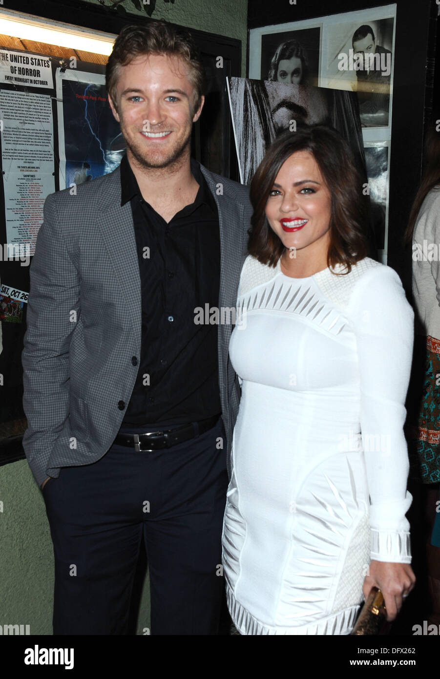Los Angeles, California, USA. 9th Oct, 2013. Michael Welch, Melissa Price  attending the Los Angeles Premiere of ''All The Boys Love Mandy Lane'' held  at The Cinefamily in Los Angeles, California on