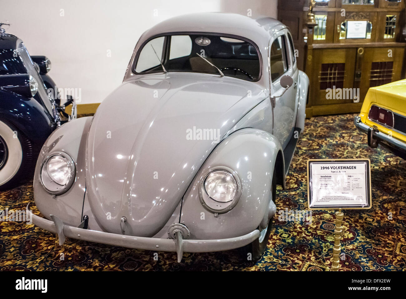 A 1946 Volkswagen Type ll at the Nethercutt Collection in Sylmar