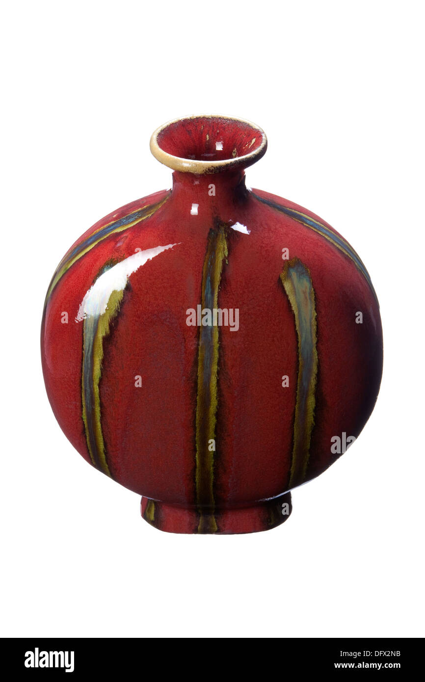 Traditional Chinese vase Stock Photo