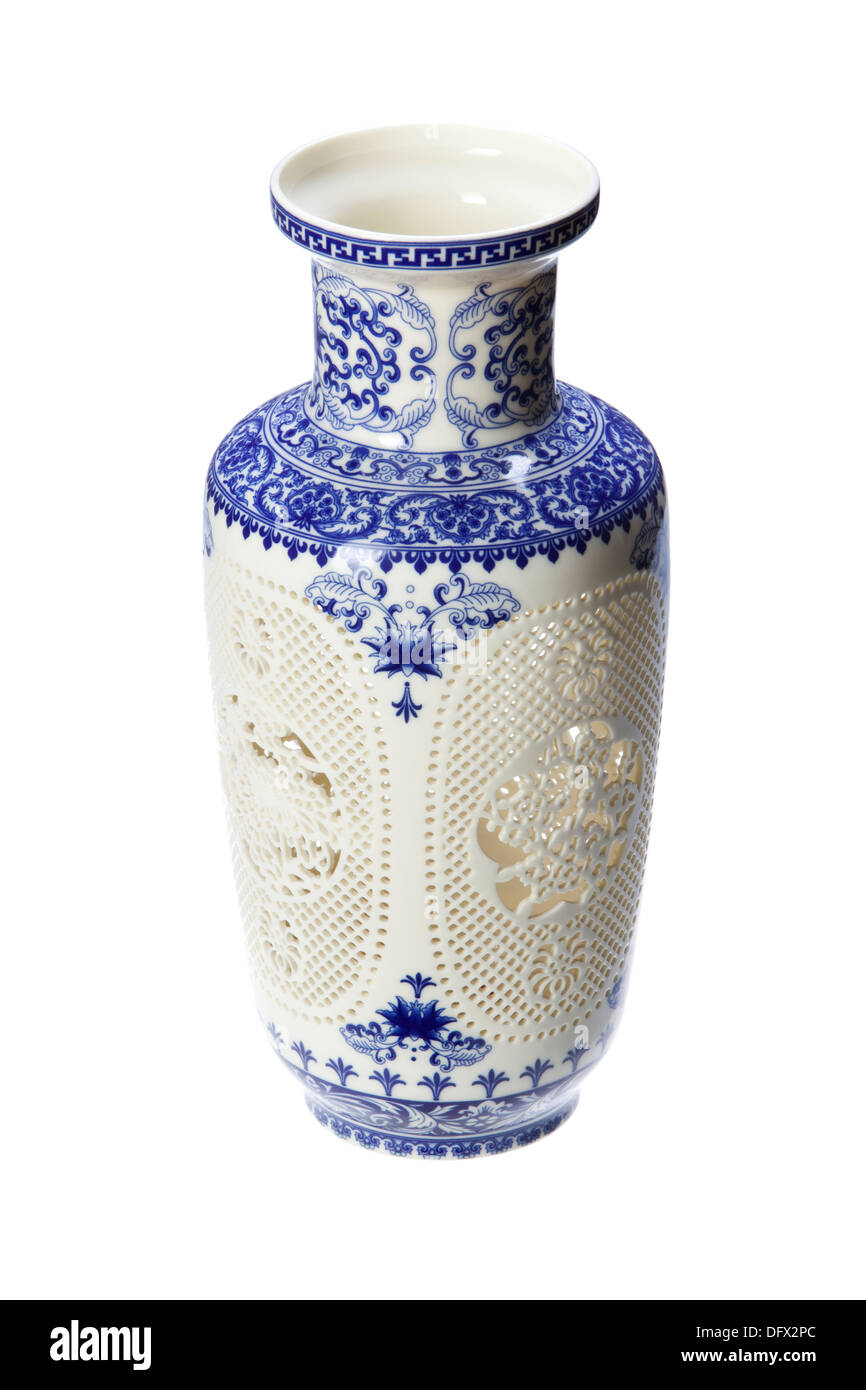 Traditional Chinese vase Stock Photo Alamy