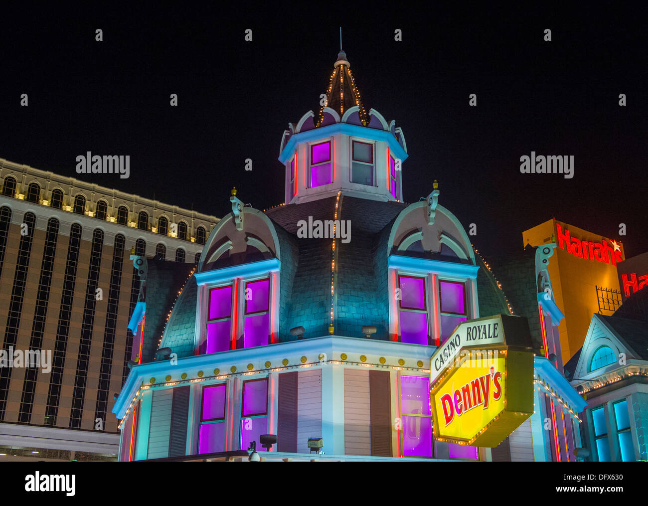 Casino Royale  in Las Vegas. Stock Photo