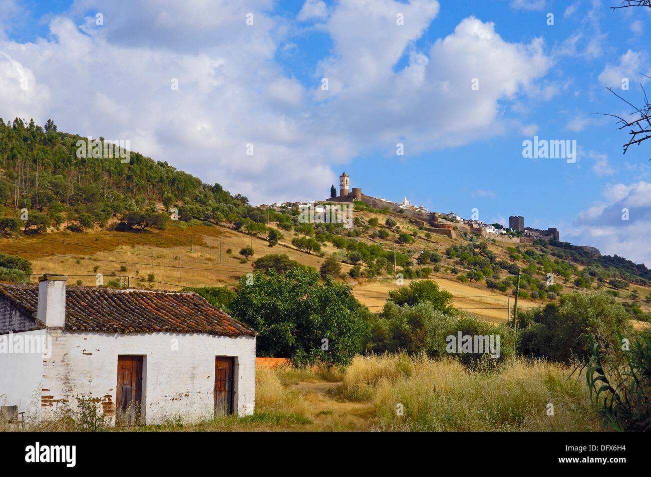 Monsaraz. Fortified Village. Alto Alentejo. Evora. Portugal Stock Photo