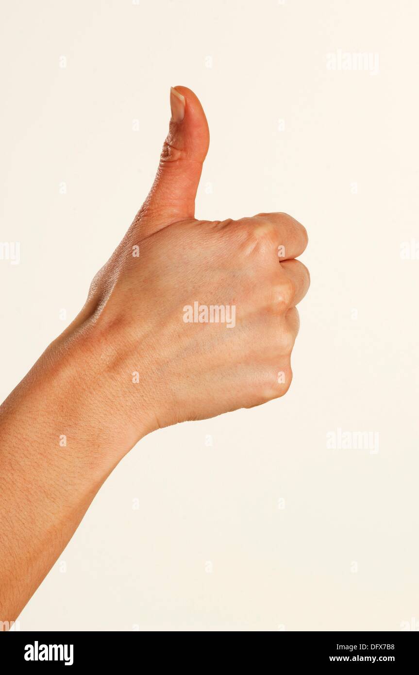 Concepts expressed through sign language Stock Photo Alamy