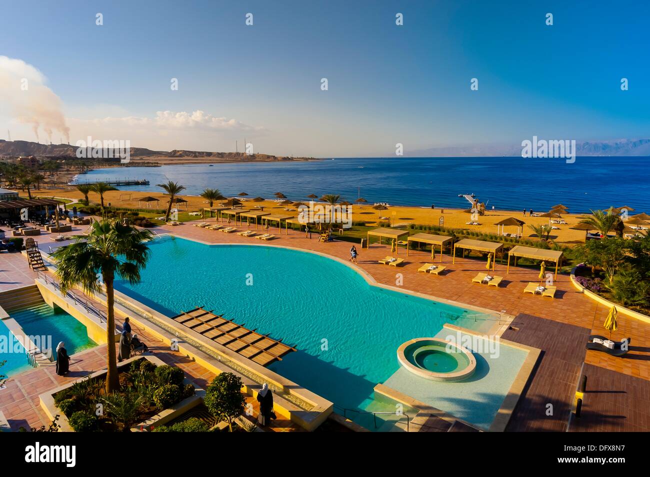 Radisson Blu Tala Bay Resort on the Gulf of Aqaba, Red Sea, near Stock  Photo - Alamy