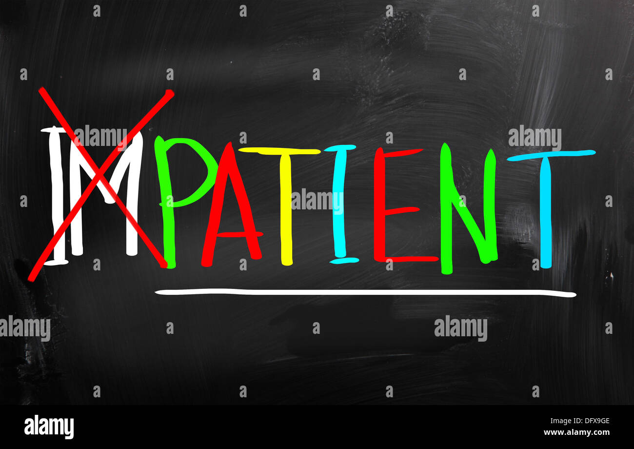 Patient Concept Stock Photo