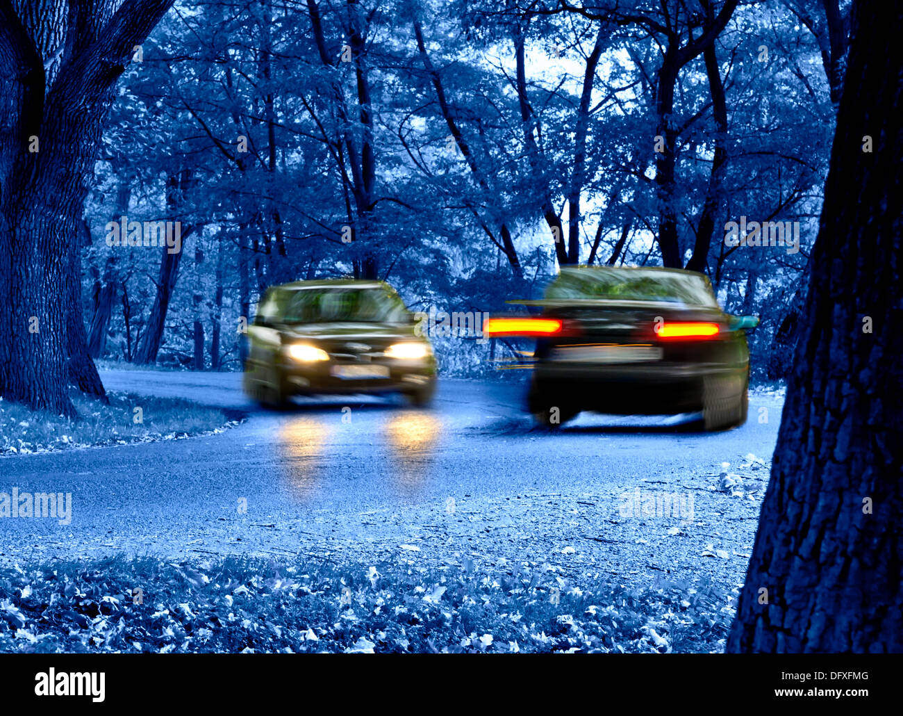 Car road two nightly speed hires stock photography and images Alamy