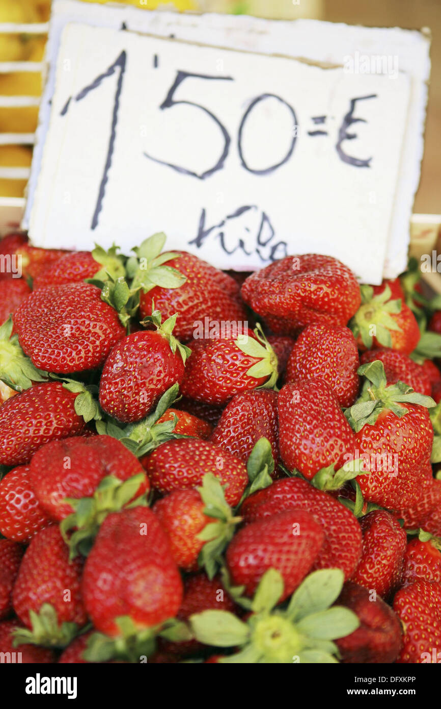 Strawberries. Price Stock Photo Alamy