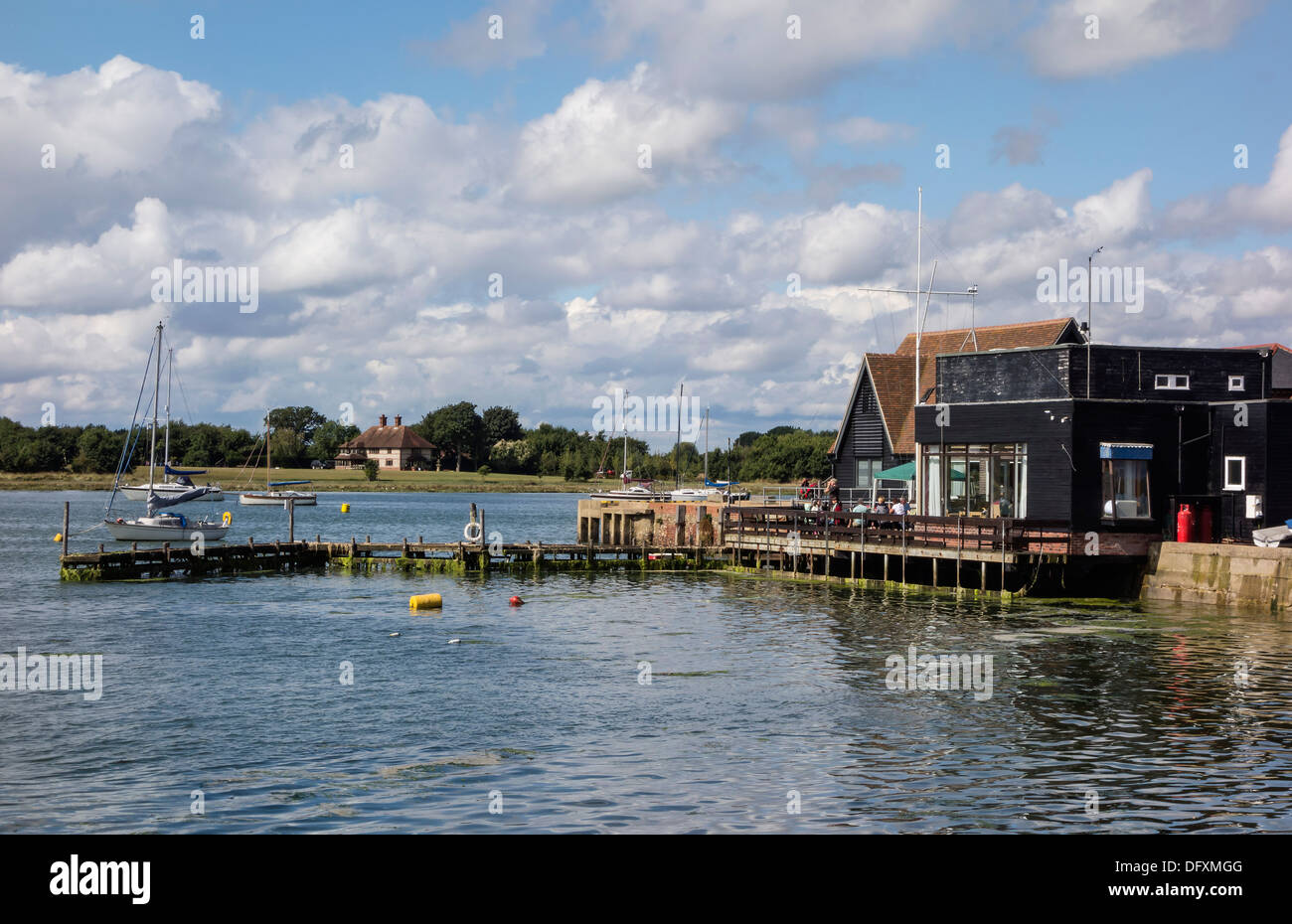 Chichester Harbour, Dell Quay, West Sussex, England, UK. Europe Stock