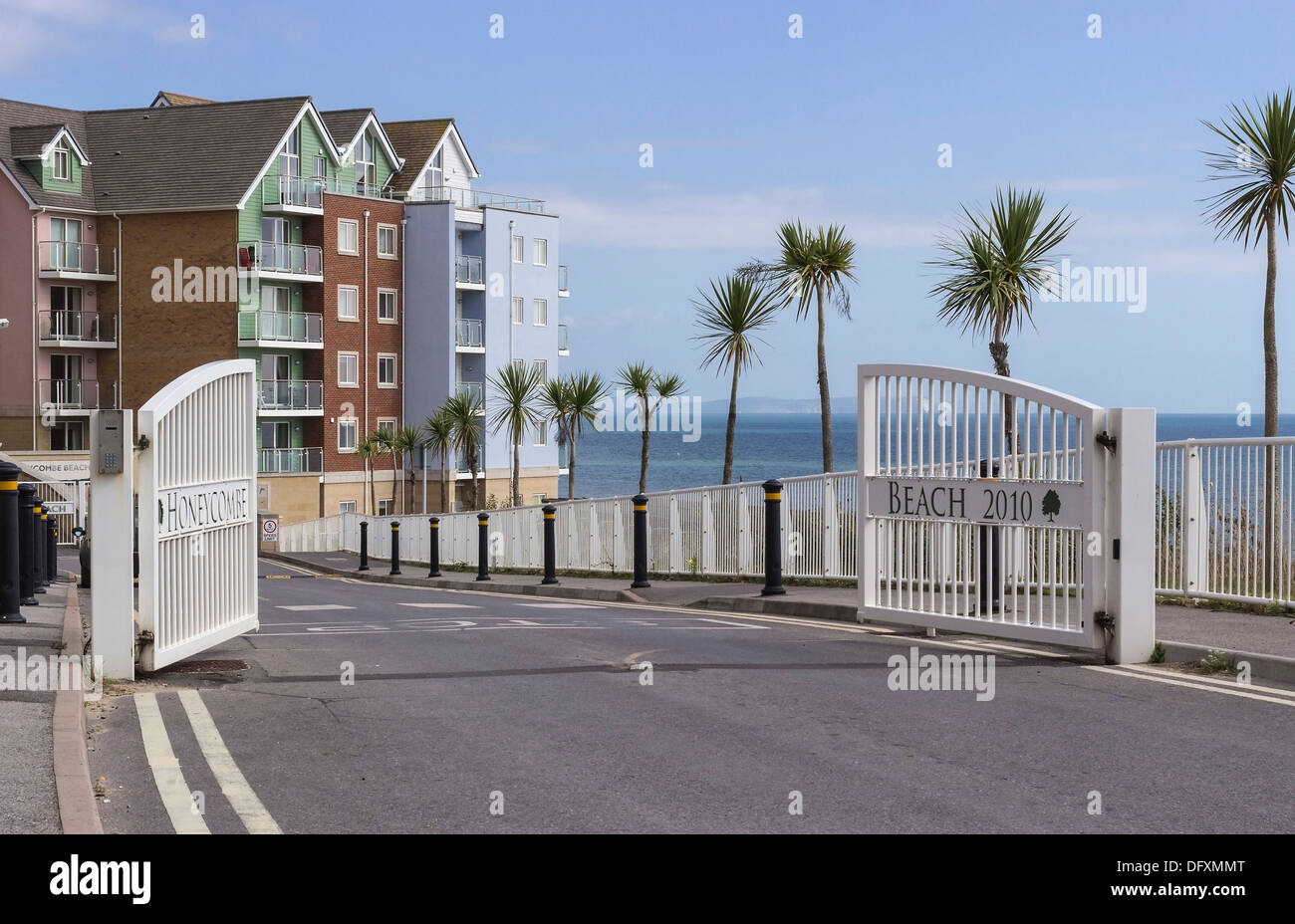 Beach Apartments, Dorset, England, UK. Europe Stock Photo Alamy