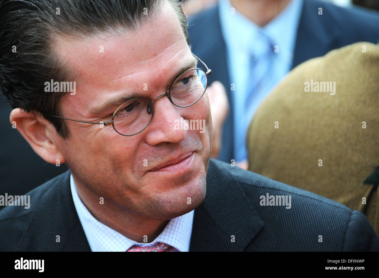Dr. Karl-Theodor zu Guttenberg, Defense Minister of the Federal Republic of Germany Stock Photo
