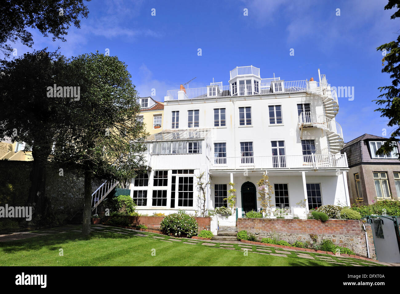 Hauteville House where Victor Hugo Stayed while he was in exile St Peter Port, Guernsey, Channel