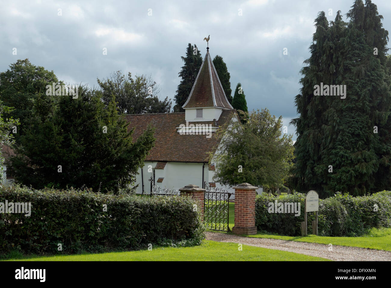 St Leonard's Church, Cholesbury, Bucks UK Stock Photo Alamy