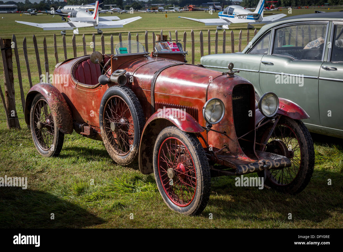 A French Amilcar tourer at Goodwood Revival, Sussex, UK. Stock Photo